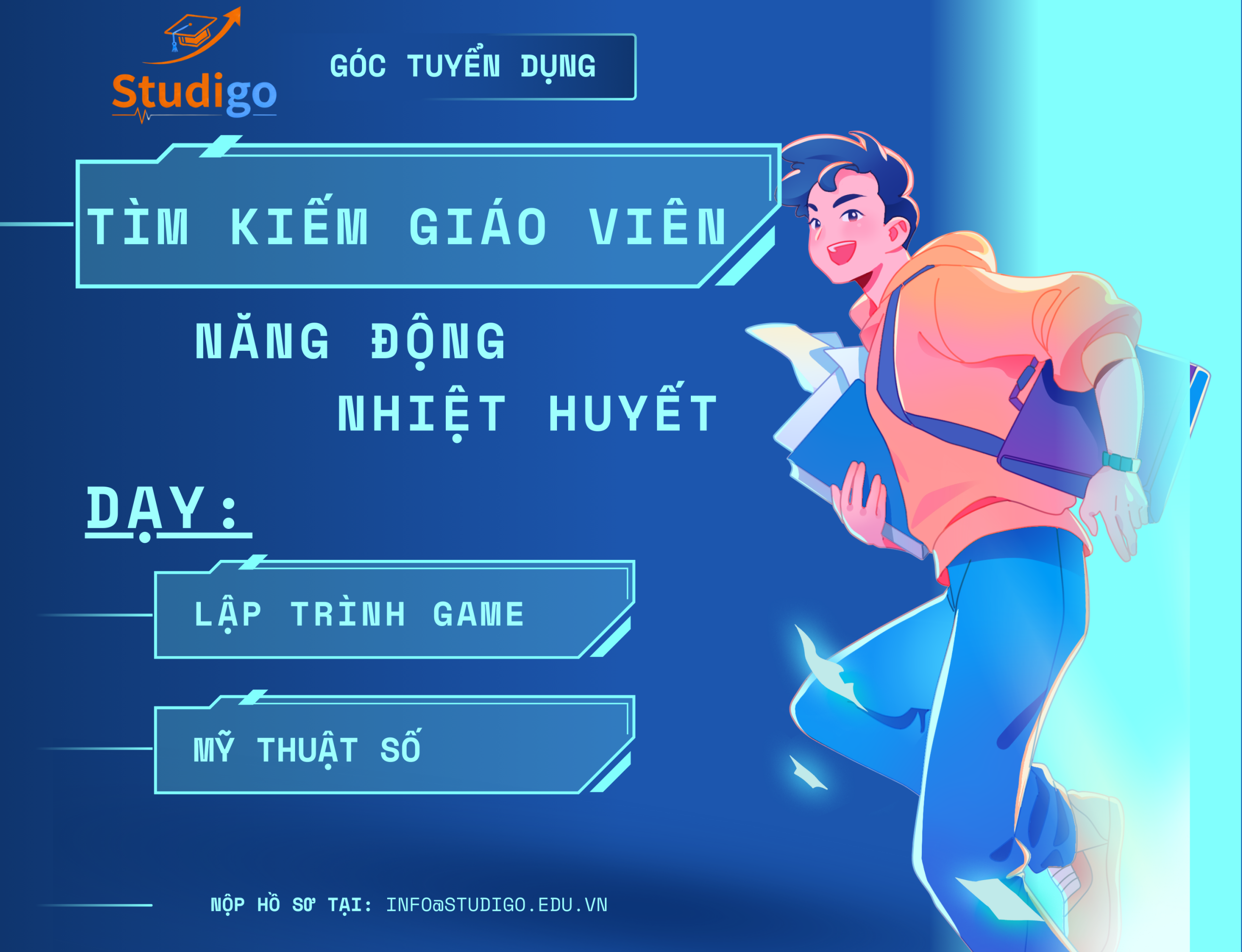 Tuyển dụng giáo viên dạy Lập trình và Mỹ thuật số